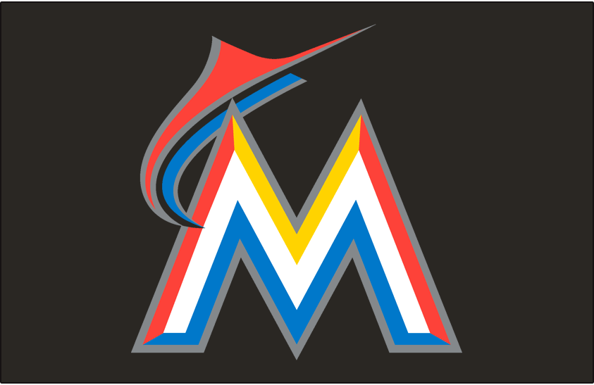 Miami Marlins 2012-2018 Cap Logo iron on heat transfer
